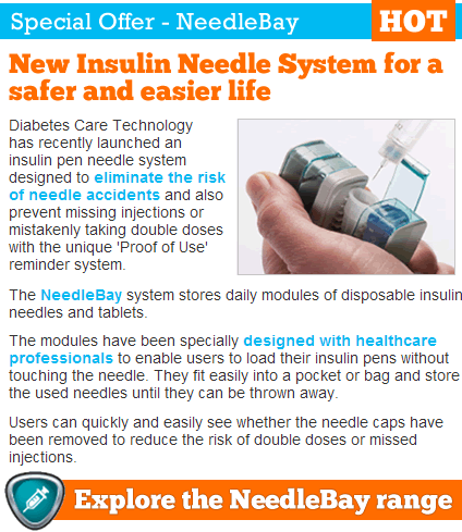 New Insulin Needle System for a safer and easier life