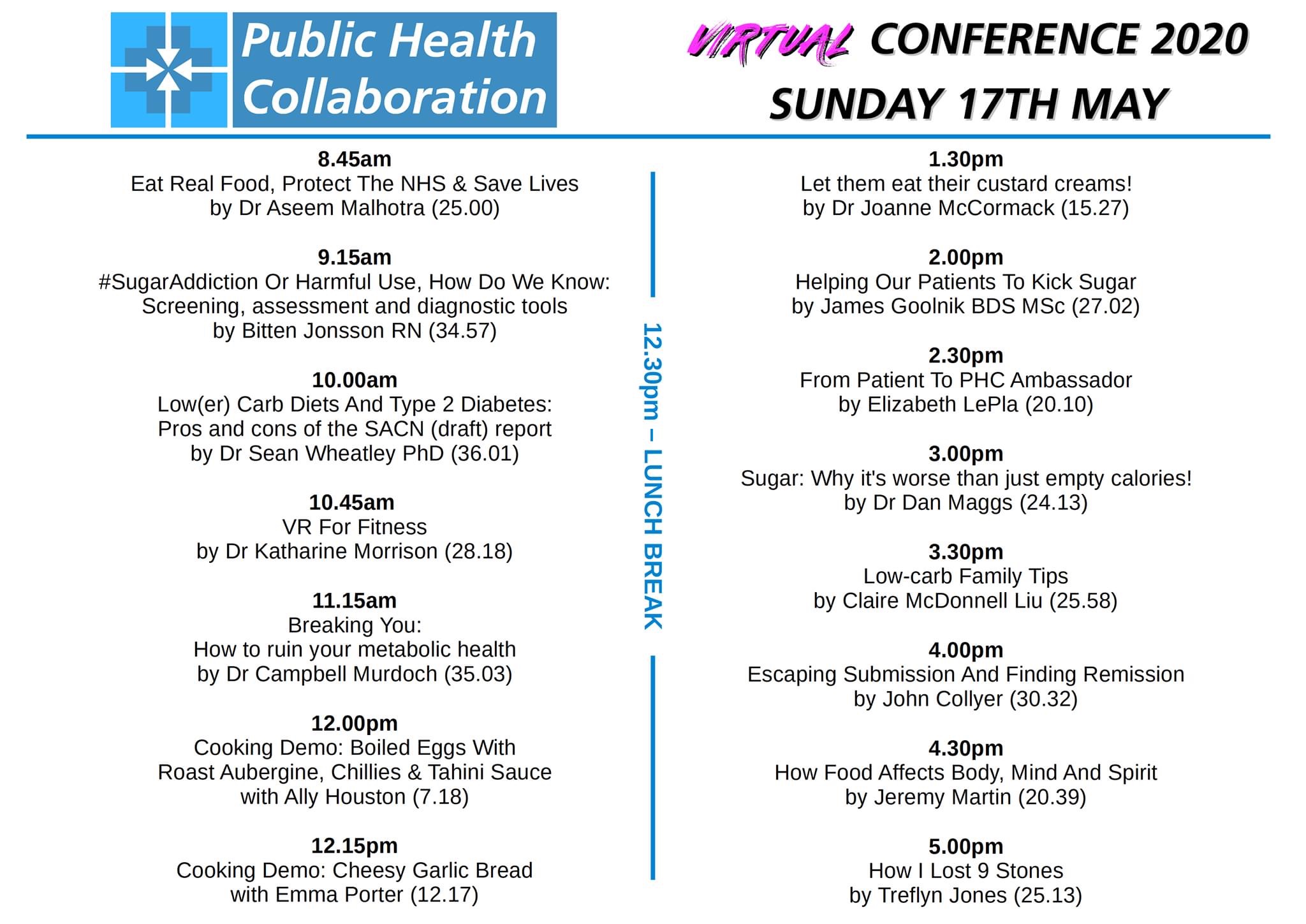 PHC Conference 2020 free Diabetes Forum • The Global Diabetes Community