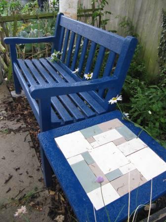 20140725 Upcycled bench and table web.jpg