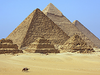 You can't go to Egypt without seeing the Pyramids