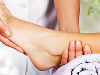 Regular foot examinations can ensure nerve damage is spotted immediately