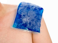 Frozen shoulder occurs when ligaments around the shoulder become stiff