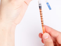 A once daily insulin regimen is often given to those who have consistently high blood glucose levels