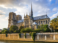 Luxembourg is home to the Notre Dame Cathedral