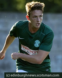 Hibernian midfielder Scott Allan has always had to consider his type 1 diabetes when playing football