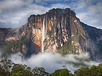 Venezuela is home to the highest uninterrupted waterfall in the world