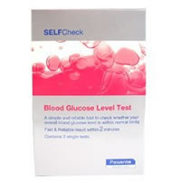 Self Test Blood Glucose Level Test