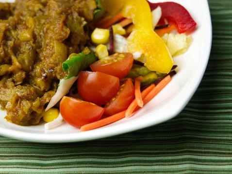 Aubergine Bharta