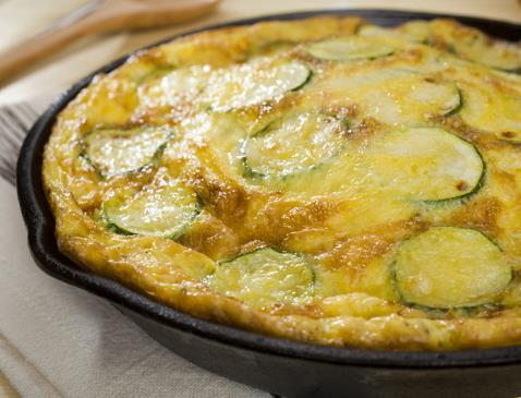 Cheesy Courgette Frittata