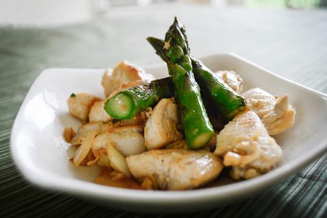 Chicken with Asparagus