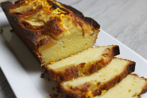 Chocolate and Peach Loaf