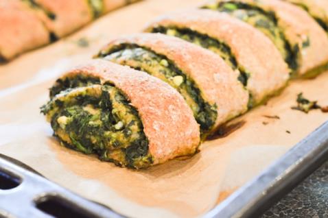 Spinach and Feta Rolls 