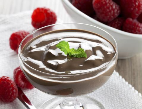 Raspberry and Dairy Free Chocolate Mousse
