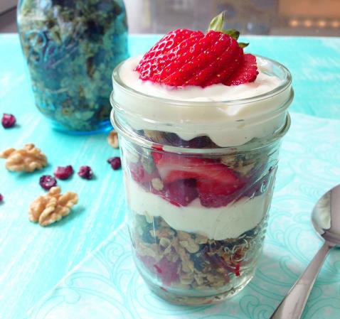 Strawberry Oat Granola - Breakfast