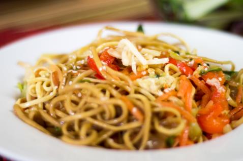 Veggie Chow Mein - Vegetarian