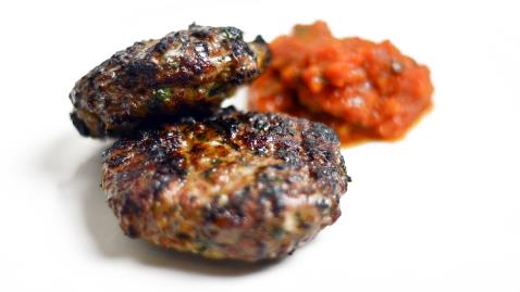 Sizzling Lamb Burgers