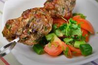 Lamb Kebabs with Verdant Salsa