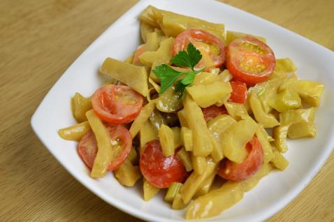 Tomato and Celeriac Salad