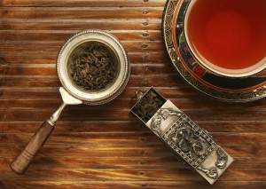 tea breakfast scene