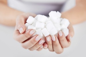 Eating too much sugar does not cause type 1 diabetes.