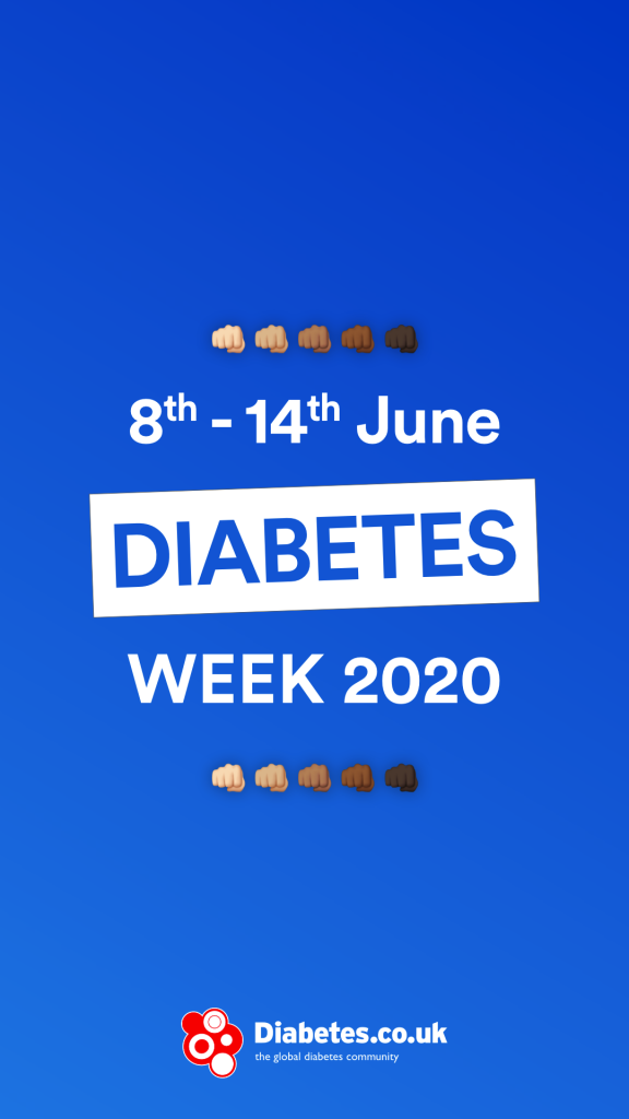 Diabetes Week 2020 Phone Wallpapers