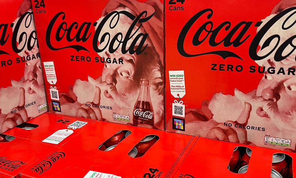 CocaCola recalls some Christmas Coke Zero Sugar multipacks